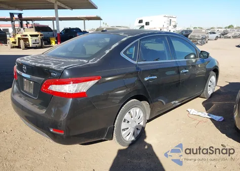 2014 Nissan Sentra Sv из США, поврежденный, VIN 3N1AB7AP6EY342023